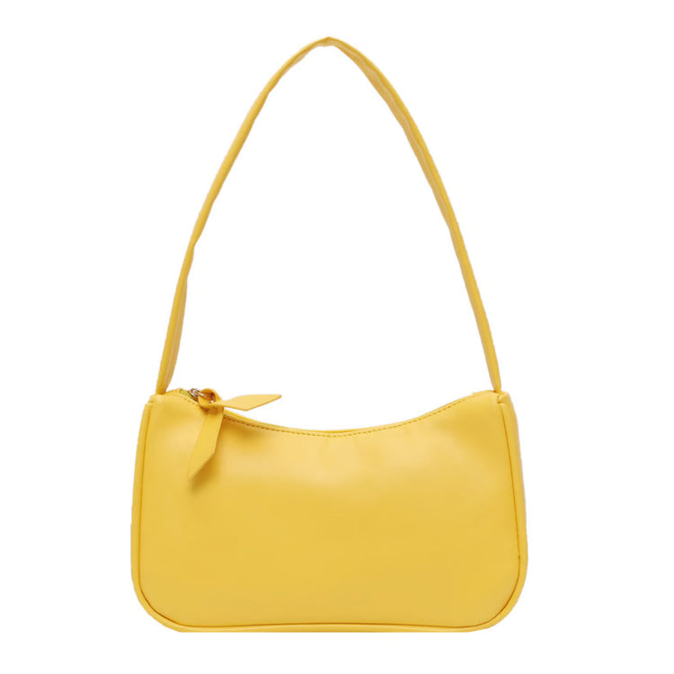 Simple Women Shoulder Bags, Fashion Handbag and Purses, Elegant PU Leather Casual Ladies Handbags