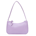 Simple Women Shoulder Bags, Fashion Handbag and Purses, Elegant PU Leather Casual Ladies Handbags