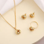 Twist Knot Jewelry Set