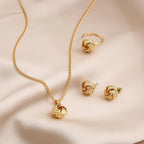 Twist Knot Jewelry Set